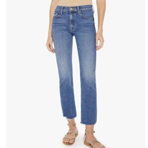 MOTHER Rider Mid Rise Ankle Jeans in Local Charm Brand new with Tag